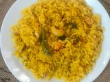 नींबू वाले चावल लेमन राइस lemon rice easy recipe for lunch box