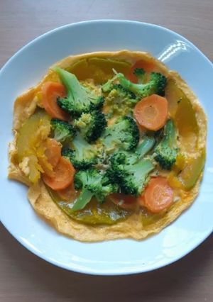 รูปของ ออมเล็ตสีสัน (Colored Omelette)