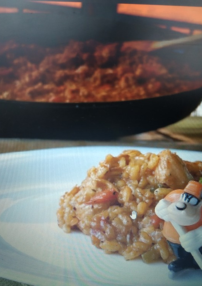 Una foto de El señor de los arroces - Meloso de pollo a la cerveza