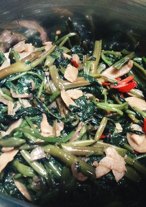 Foto resep Tumis kangkung terasi
