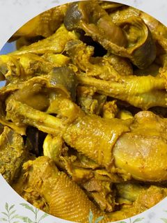 Foto resep Ayam Ungkep Kuning (Ungkep Ayam Goreng)