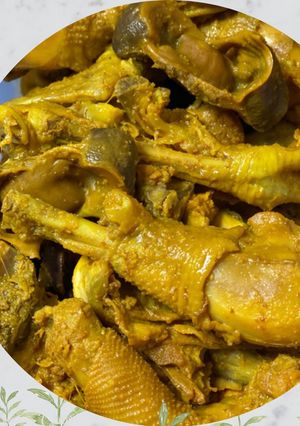 Foto resep Ayam Ungkep Kuning (Ungkep Ayam Goreng)
