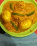 Shahi egg curry