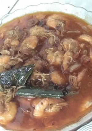 Foto resep Udang Pedas