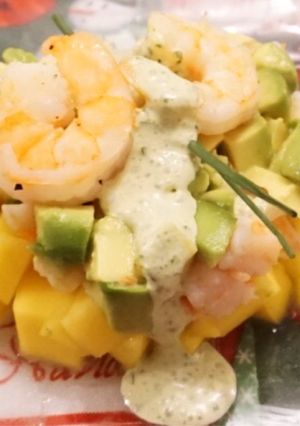 Una foto de Tartar de Camarones