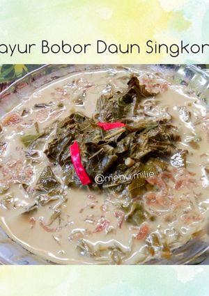 Foto resep Sayur bobor daun singkong