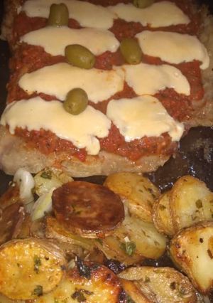 Una foto de Matambre a la pizza