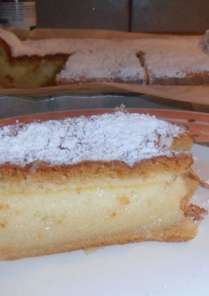 Φωτογραφία της συνταγής “Torta Magica”. Το κέικ με τη “Μαγική κρέμα” που θα λατρέψετε!