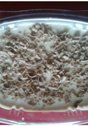 Una foto de Cheesecake de mocca y vainilla