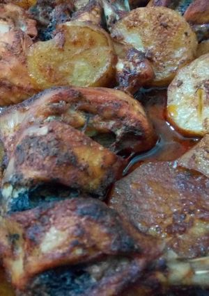 صورة لوصفة دجاج في الصينيه