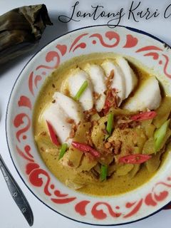 Foto resep Lontong Kari Ayam