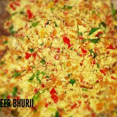 A picture of Paneer bhurji.