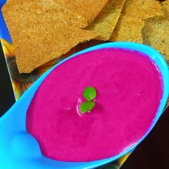 Beetroot dip A picture of Beetroot dip.