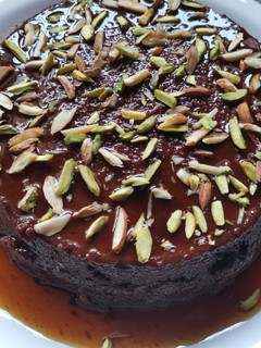 சாக்கோ பிரட் புட்டிங் (choco bread pudding recipe in Tamil) செய்முறை முக்கிய புகைப்படம்