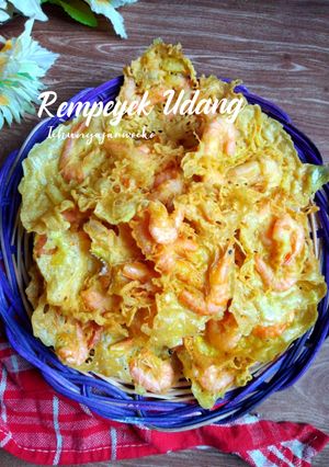 Foto resep Rempeyek udang