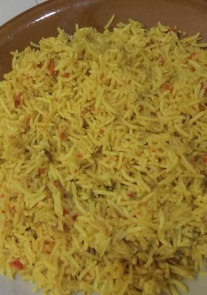 A picture of Fried Basmati rice.