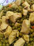 Pollo e piselli