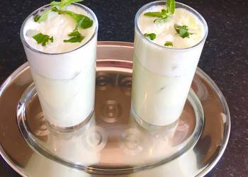 How to Make Tasty Doogh Persian Yoghurt Drink aka Ayran