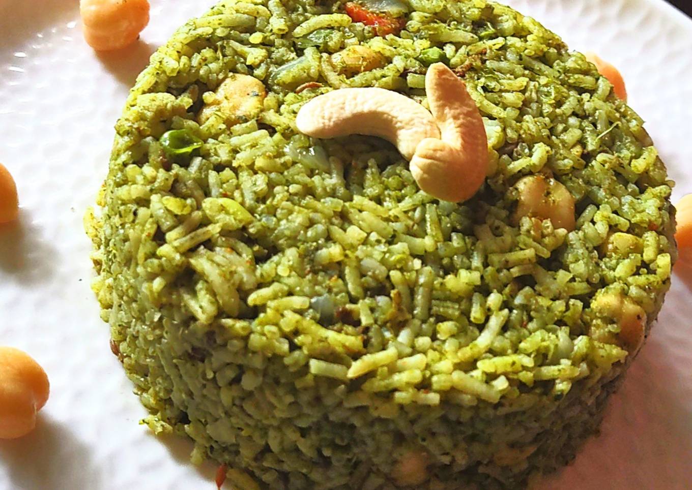 Palak/spinach Rice
