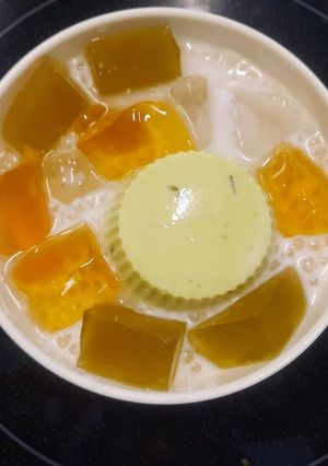 Hình của món Chè bơ.