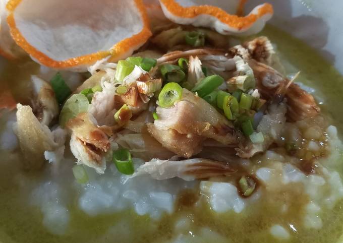 Cara bikin Bubur Ayam Kuah Kuning Cara bikin Bubur Ayam Kuah Kuning