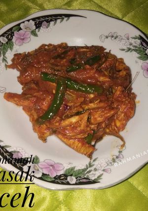 Foto resep Keumamah Masak Aceh
