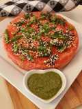 Beetroot Dhoklas