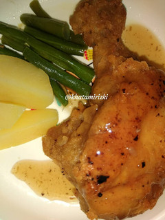 Foto resep Ayam Crispy Saus Steak Ala2