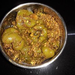 A picture of Spicy Maharashtraian capsicum.