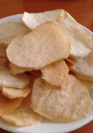 A picture of Sweet potato crisps.