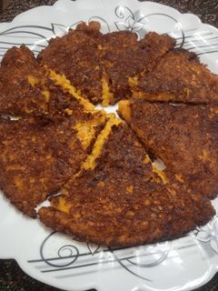 عکسی از دستور کوکو سیب‌زمینی و هویج