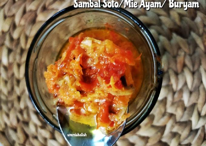 Sambal Soto/ Mie Ayam/ Bakso/ Bubur Ayam