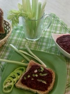 "Céklás amaránt pástétom" recept fotója