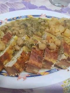 صورة لوصفة طاجين المعدنوسية