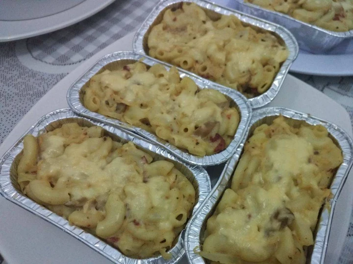 Langkah Mudah untuk Membuat Resep  Simple macaroni schotel kukus yang Lezat Sekali, Lezat