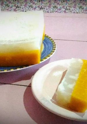 Foto resep Puding busa labu kuning