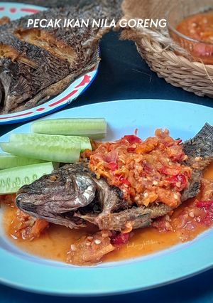 Foto resep Pecak Ikan Nila Goreng