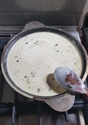 Una foto de Crema de Verdeo