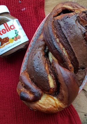 A picture of Nutella Babka.