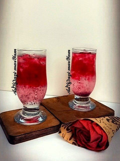 عکسی از دستور شربت ژله ای (آلبالویی)