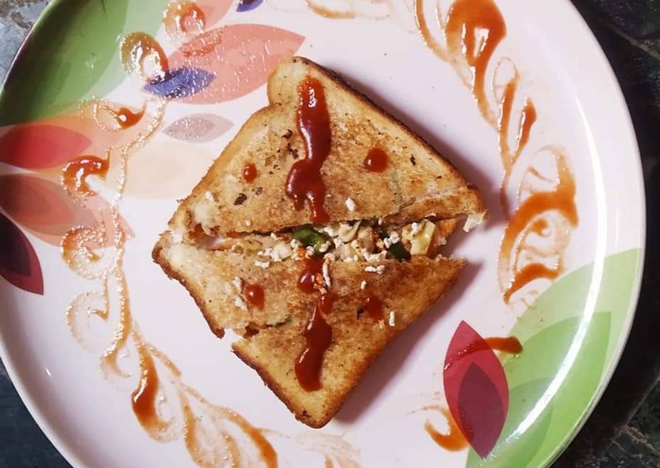 Recipe of Any-night-of-the-week Cheese sandwich