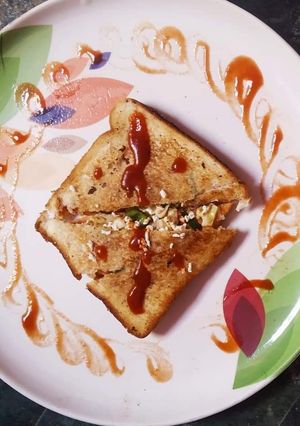 A picture of Cheese sandwich.