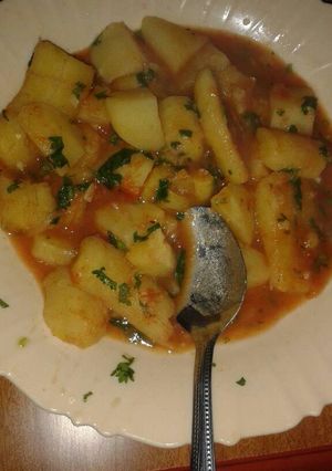 A picture of Stewed Potatoes.