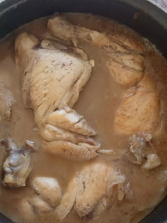 Una foto de Pollo a la canela