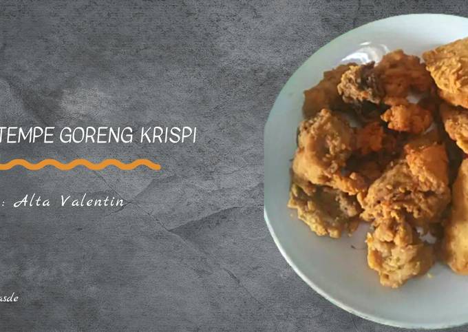 Ayam goreng dan tempe goreng krispi ala tepung bumbu SASA