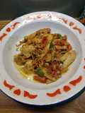 Tumis telur ikan bawis
