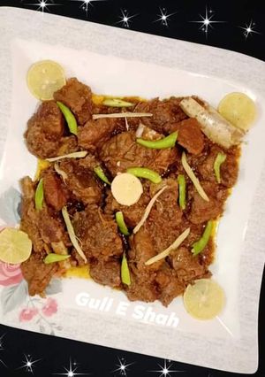A picture of Pishawri Namkeen Gosht.