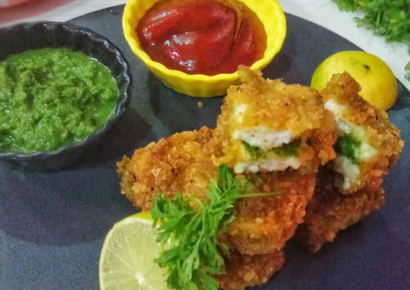 Paneer Stuffed sandwich