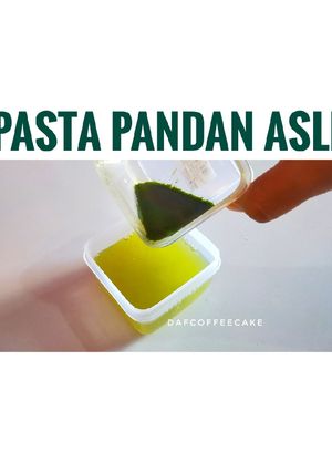 Foto resep PASTA PANDAN (ENDAPAN PANDAN)