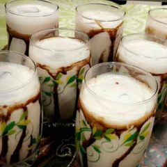 A picture of Chocolate shake.